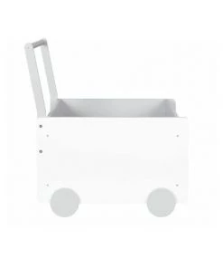 The Home Deco Kids Boîtes Et Paniers De Rangements Enfant Bac De Rangement Chariot Pour Enfant Blanc - Jouets -Coussins enfant Soldes 2022 bac de rangement chariot pour enfant blanc jouets 3
