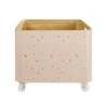 Maisons Du Monde Boîtes Et Paniers De Rangements Enfant Caisse à Jouets à Roulettes En Paulownia Rose Pastel Imprimé -Coussins enfant Soldes 2022 caisse a jouets a roulettes en paulownia rose pastel imprime 1000 5 0 206640 1