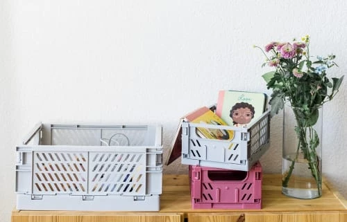 Kindsgut Boîtes Et Paniers De Rangements Enfant Caisses De Rangement Clara, Set De 3 5 Kindsgut Boîtes Et Paniers De Rangements Enfant Caisses De Rangement Clara, Set De 3 – Image 3