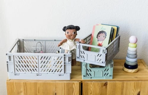 Kindsgut Boîtes Et Paniers De Rangements Enfant Caisses De Rangement Luis, Set De 3 5 Kindsgut Boîtes Et Paniers De Rangements Enfant Caisses De Rangement Luis, Set De 3 – Image 3