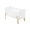 Vipack Boîtes Et Paniers De Rangements Enfant Coffre à Jouets Blanc -Coussins enfant Soldes 2022 coffre a jouets blanc
