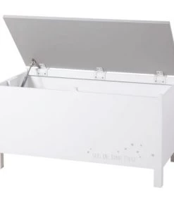 Maisons Du Monde Boîtes Et Paniers De Rangements Enfant Coffre à Jouets Blanc Et Gris Motifs étoiles -Coussins enfant Soldes 2022 coffre a jouets blanc et gris motifs etoiles 1000 6 14 180988 3