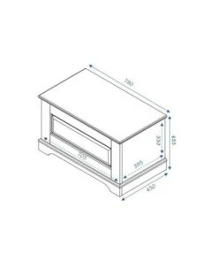 ID Kids Boîtes Et Paniers De Rangements Enfant Coffre à Jouets Bois Massif Blanc -Coussins enfant Soldes 2022 coffre a jouets bois massif blanc 2