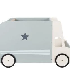 Maisons Du Monde Boîtes Et Paniers De Rangements Enfant Coffre à Jouets Camion Bleu, Beige, Blanc Et Noir