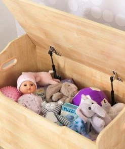 KidKraft Boîtes Et Paniers De Rangements Enfant Coffre à Jouets Effet Bois Austin -Coussins enfant Soldes 2022 coffre a jouets effet bois austin 3