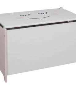 The Home Deco Kids Boîtes Et Paniers De Rangements Enfant Coffre à Jouets Effet Bois Moon