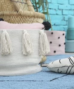 Lorena Canals Boîtes Et Paniers De Rangements Enfant Corbeille En Coton Blanc 30xØ45 13 Lorena Canals Boîtes Et Paniers De Rangements Enfant Corbeille En Coton Blanc 30xØ45 -Coussins enfant Soldes 2022 corbeille en coton blanc 30xoe45 5
