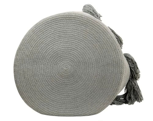 Lorena Canals Boîtes Et Paniers De Rangements Enfant Corbeille En Coton Gris 30xØ45 4 Lorena Canals Boîtes Et Paniers De Rangements Enfant Corbeille En Coton Gris 30xØ45 – Image 2