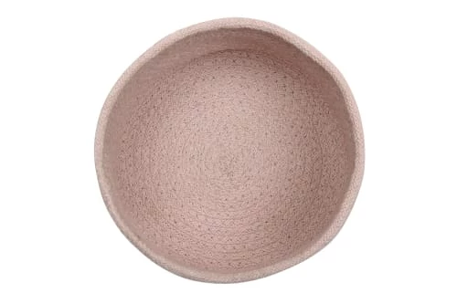 Lorena Canals Boîtes Et Paniers De Rangements Enfant Corbeille En Coton Rose 13xØ20 5 Lorena Canals Boîtes Et Paniers De Rangements Enfant Corbeille En Coton Rose 13xØ20 – Image 3