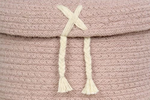 Lorena Canals Boîtes Et Paniers De Rangements Enfant Corbeille En Coton Rose 13xØ20 8 Lorena Canals Boîtes Et Paniers De Rangements Enfant Corbeille En Coton Rose 13xØ20 – Image 6