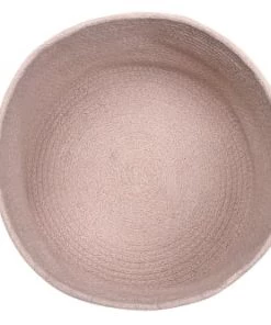 Lorena Canals Boîtes Et Paniers De Rangements Enfant Corbeille En Coton Rose 20xØ30 -Coussins enfant Soldes 2022 corbeille en coton rose 20xoe30 2