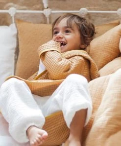 Chouchouette Coussins Enfant Coussin 50 X 50 Brodé Camel En Gaze De Coton -Coussins enfant Soldes 2022 coussin 50 x 50 brode camel en gaze de coton 3