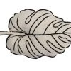 Lorena Canals Coussins Enfant Coussin A Feuille En Coton Beige 50x30