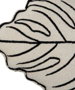 Lorena Canals Coussins Enfant Coussin A Feuille En Coton Beige 50x30 -Coussins enfant Soldes 2022 coussin a feuille en coton beige 50x30 4