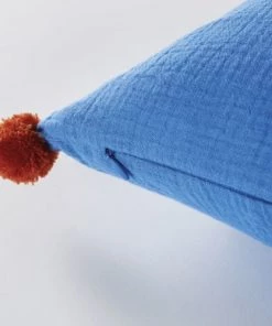 Maisons Du Monde Coussins Enfant Coussin à Pompons Et Imprimé "HAPPY" Multicolores, 35x35 -Coussins enfant Soldes 2022 coussin a pompons et imprime happy multicolores 35x35 1000 10 29 226144 3