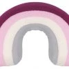 Kindsgut Coussins Enfant Coussin Arc-en-Ciel En Coton Rose -Coussins enfant Soldes 2022 coussin arc en ciel en coton rose