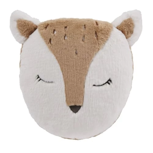 Maisons Du Monde Coussins Enfant Coussin Biche Imitation Fourrure Beige, écrue Et Grise 30x33 3 Maisons Du Monde Coussins Enfant Coussin Biche Imitation Fourrure Beige, écrue Et Grise 30x33