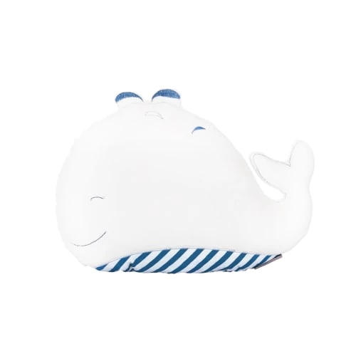 Sauthon Coussins Enfant Coussin Blue Baleine (40 X 30 Cm) 3 Sauthon Coussins Enfant Coussin Blue Baleine (40 X 30 Cm)