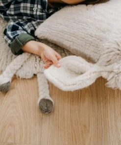 Lorena Canals Coussins Enfant Coussin Carré En Laine Mouton (35 X 35 Cm) -Coussins enfant Soldes 2022 coussin carre en laine mouton 35 x 35 cm 5