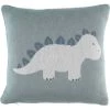 Noukie's Coussins Enfant Coussin Carré En Tricot Bio Ops Le Tricératops TSO (36 X 36 Cm) -Coussins enfant Soldes 2022 coussin carre en tricot bio ops le triceratops tso 36 x 36 cm