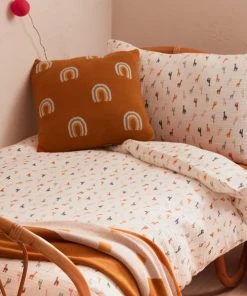 Coussins enfant Soldes 2022 -Coussins enfant Soldes 2022 coussin carre en tricot bio tiga la girafe tso 36 x 36 cm 1