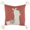 Noukie's Coussins Enfant Coussin Carré Lama Sacha (35 X 35 Cm) 2 Noukie's Coussins Enfant Coussin Carré Lama Sacha (35 X 35 Cm) -Coussins enfant Soldes 2022 coussin carre lama sacha 35 x 35 cm