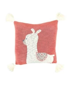 Noukie's Coussins Enfant Coussin Carré Lama Sacha (35 X 35 Cm) -Coussins enfant Soldes 2022 coussin carre lama sacha 35 x 35 cm 3