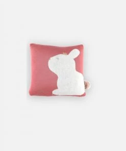 Noukie's Coussins Enfant Coussin Carré Lapin Lina & Joy (36 X 36 Cm) -Coussins enfant Soldes 2022 coussin carre lapin lina joy 36 x 36 cm 3