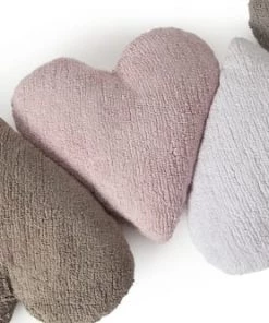 Lorena Canals Coussins Enfant Coussin Coeur En Coton Rose 50x47 -Coussins enfant Soldes 2022 coussin coeur en coton rose 50x47 2