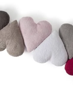 Lorena Canals Coussins Enfant Coussin Coeur En Coton Rose 50x47 -Coussins enfant Soldes 2022 coussin coeur en coton rose 50x47 4