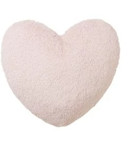 Maisons Du Monde Coussins Enfant Coussin Cœur Imitation Fourrure Rose 35x35