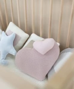 Lorena Canals Coussins Enfant Coussin Coeur Rose 30x35 -Coussins enfant Soldes 2022 coussin coeur rose 30x35 6