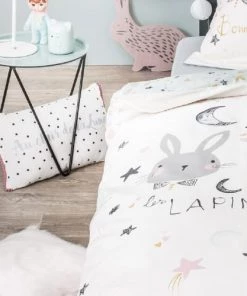 Future Home Coussins Enfant Coussin Coton Blanc à Poids Noirs 30x50cm -Coussins enfant Soldes 2022 coussin coton blanc a poids noirs 30x50cm 2