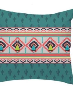 Future Home Coussins Enfant Coussin Coton Multicouleur Avec Pompons 40x40cm