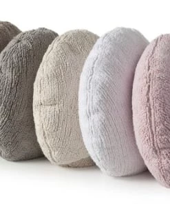 Lorena Canals Coussins Enfant Coussin Coton Rond Rose 50Ø -Coussins enfant Soldes 2022 coussin coton rond rose 50oe 1