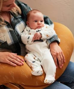 Noukie's Coussins Enfant Coussin De Grossesse 2 En 1 Mix & Match Ocre -Coussins enfant Soldes 2022 coussin de grossesse 2 en 1 mix match ocre 4