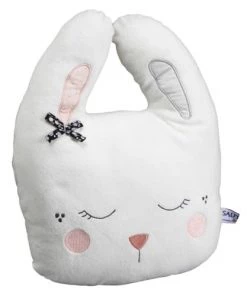 Sauthon Coussins Enfant Coussin Déco Lapin 34x26cm En Polyester Blanc