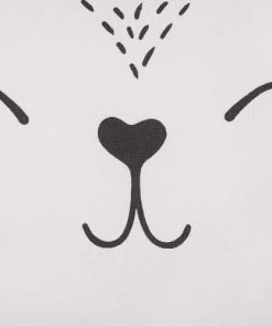 Beliani Coussins Enfant Coussin Décoratif En Tissu Blanc 42x12cm -Coussins enfant Soldes 2022 coussin decoratif en tissu blanc 42x12cm 6