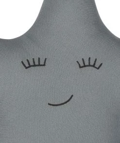 Beliani Coussins Enfant Coussin Décoratif En Tissu Gris 40x12cm -Coussins enfant Soldes 2022 coussin decoratif en tissu gris 40x12cm 2