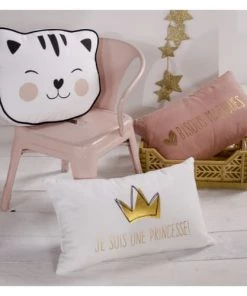 Today Coussins Enfant Coussin Déhoussable Enfant Imprimé En Coton Blanc 30x50 Cm -Coussins enfant Soldes 2022 coussin dehoussable enfant imprime en coton blanc 30x50 cm 2