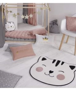 Today Coussins Enfant Coussin Déhoussable Enfant Imprimé En Coton Rose 30x50 Cm -Coussins enfant Soldes 2022 coussin dehoussable enfant imprime en coton rose 30x50 cm 2