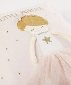 Maisons Du Monde Coussins Enfant Coussin écru Et Rose Imprimé Princesse 40x40 -Coussins enfant Soldes 2022 coussin ecru et rose imprime princesse 40x40 1000 8 26 193587 3