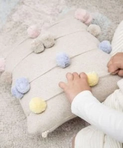 Lorena Canals Coussins Enfant Coussin En Coton Beige 30x30 -Coussins enfant Soldes 2022 coussin en coton beige 30x30 3