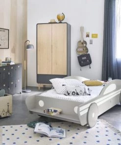 Maisons Du Monde Coussins Enfant Coussin En Coton Lavé Blanc Et Noir Imprimé à Pompons 25x40 -Coussins enfant Soldes 2022 coussin en coton lave blanc et noir imprime a pompons 25x40 1000 7 21 215312 4