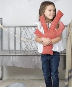 Lorena Canals Coussins Enfant Coussin En Coton Rouge Corail 35x50 -Coussins enfant Soldes 2022 coussin en coton rouge corail 35x50 6