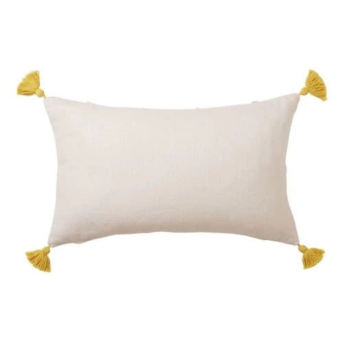 Maisons Du Monde Coussins Enfant Coussin En Coton Tufté Motifs Graphiques à Pompons 30x50 4 Maisons Du Monde Coussins Enfant Coussin En Coton Tufté Motifs Graphiques à Pompons 30x50 – Image 2