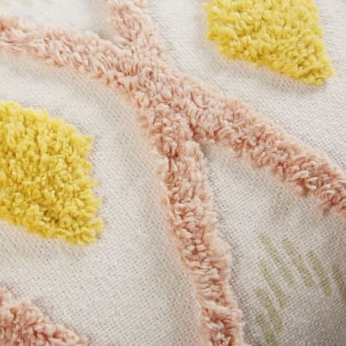 Maisons Du Monde Coussins Enfant Coussin En Coton Tufté Motifs Graphiques à Pompons 30x50 5 Maisons Du Monde Coussins Enfant Coussin En Coton Tufté Motifs Graphiques à Pompons 30x50 – Image 3