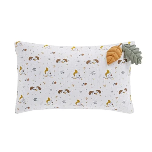 Maisons Du Monde Coussins Enfant Coussin En Gaze De Coton Bio écru Imprimé Animaux 25x40 3 Maisons Du Monde Coussins Enfant Coussin En Gaze De Coton Bio écru Imprimé Animaux 25x40