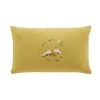 Maisons Du Monde Coussins Enfant Coussin En Gaze De Coton Bio Jaune Moutarde Imprimé Hérisson 25x40