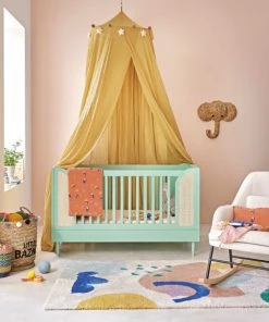 Maisons Du Monde Coussins Enfant Coussin En Gaze De Coton Imprimés Orange, Bleus, Verts Et Jaunes, 25x40 -Coussins enfant Soldes 2022 coussin en gaze de coton imprimes orange bleus verts et jaunes 25x40 1000 1 37 226152 3